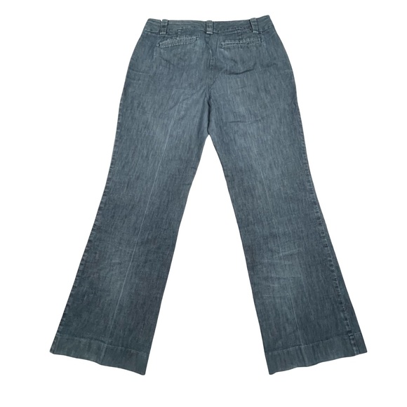 GAP Women's Curvy Fit Flared Leg Pants Size 10 Cotton Blend Stretch - Picture 7 of 9